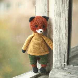 stuffed foxamigutumi pattern