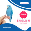 Amigurumi pattern parrotlet