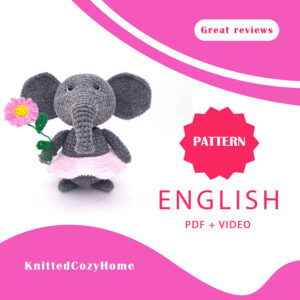 Crochet elephant pattern