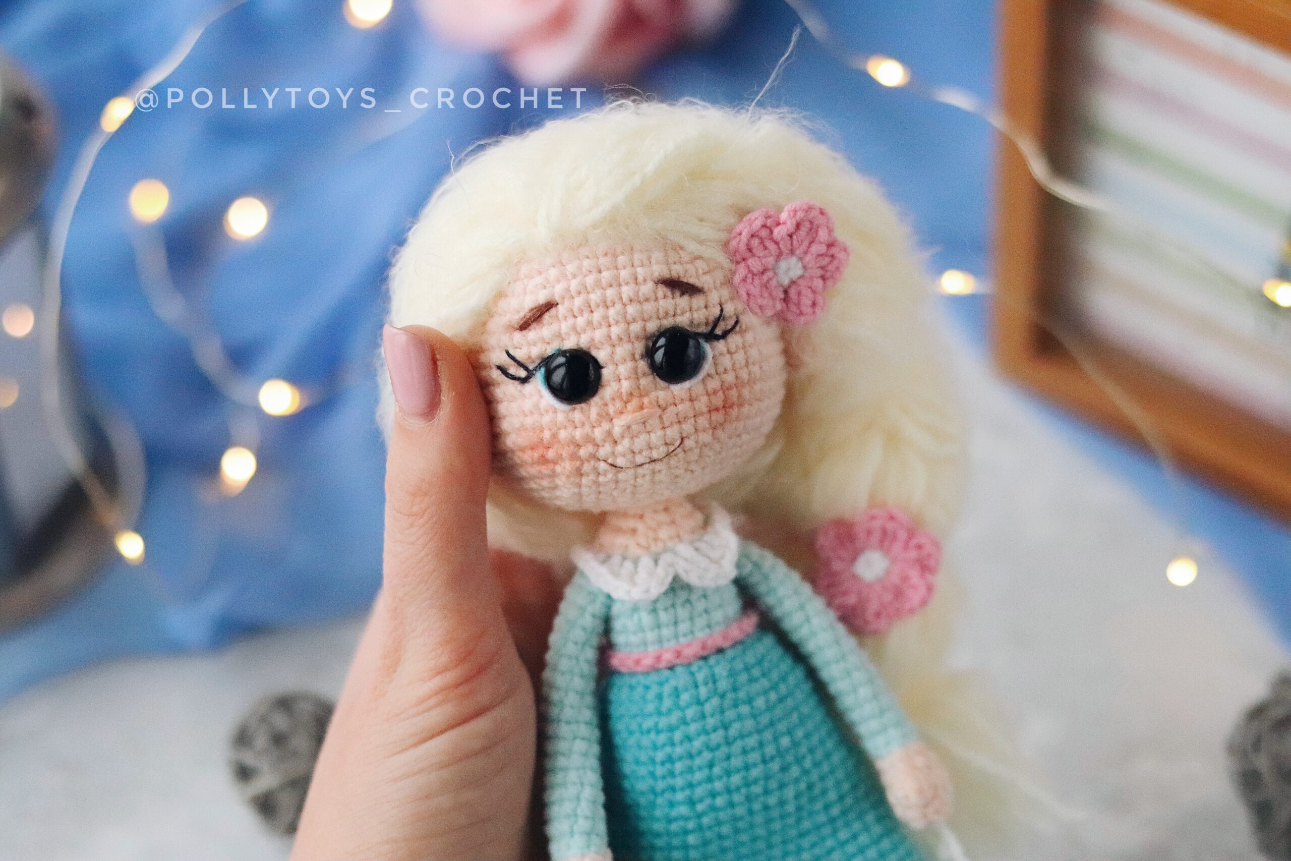 Crochet PATTERN doll Frozen Elsa Spring Amigurumi doll 8 Файл 000 2 scaled