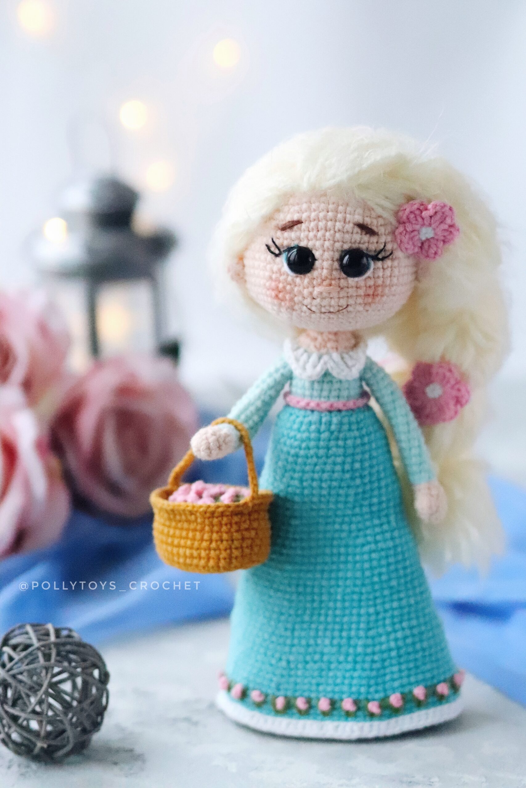 Crochet PATTERN doll Frozen Elsa Spring Amigurumi doll 1 Файл 004 scaled