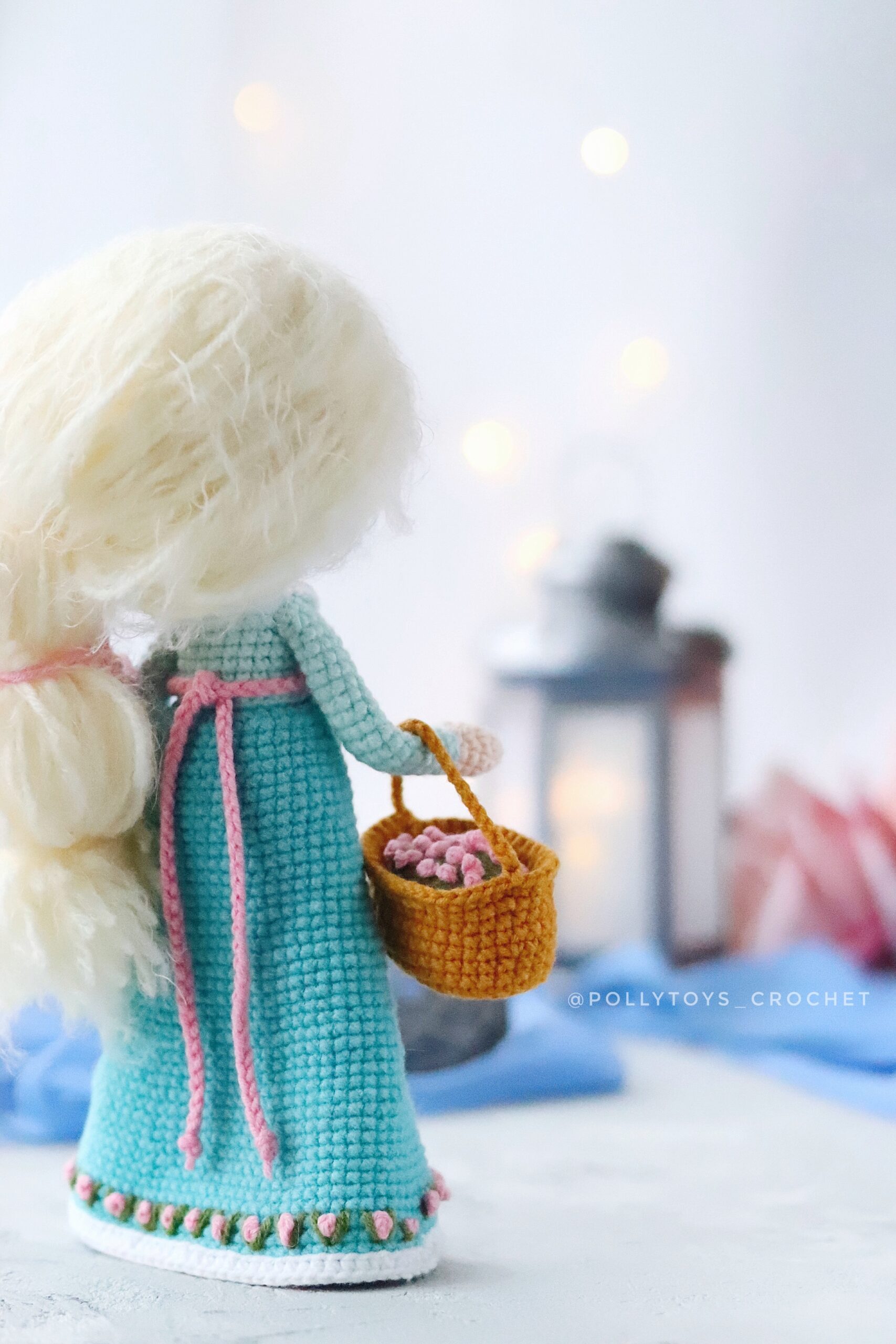 Crochet PATTERN doll Frozen Elsa Spring Amigurumi doll 5 Файл 005 scaled