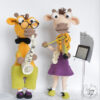 Crochet giraffes by PrettyToys