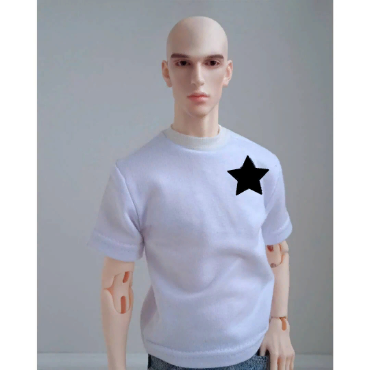 Pattern + video tutorial T-shirt for 1/4 scale msd dolls boys 1 загруженное 1 52