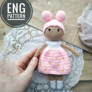 Amigurumi candy doll crochet pattern