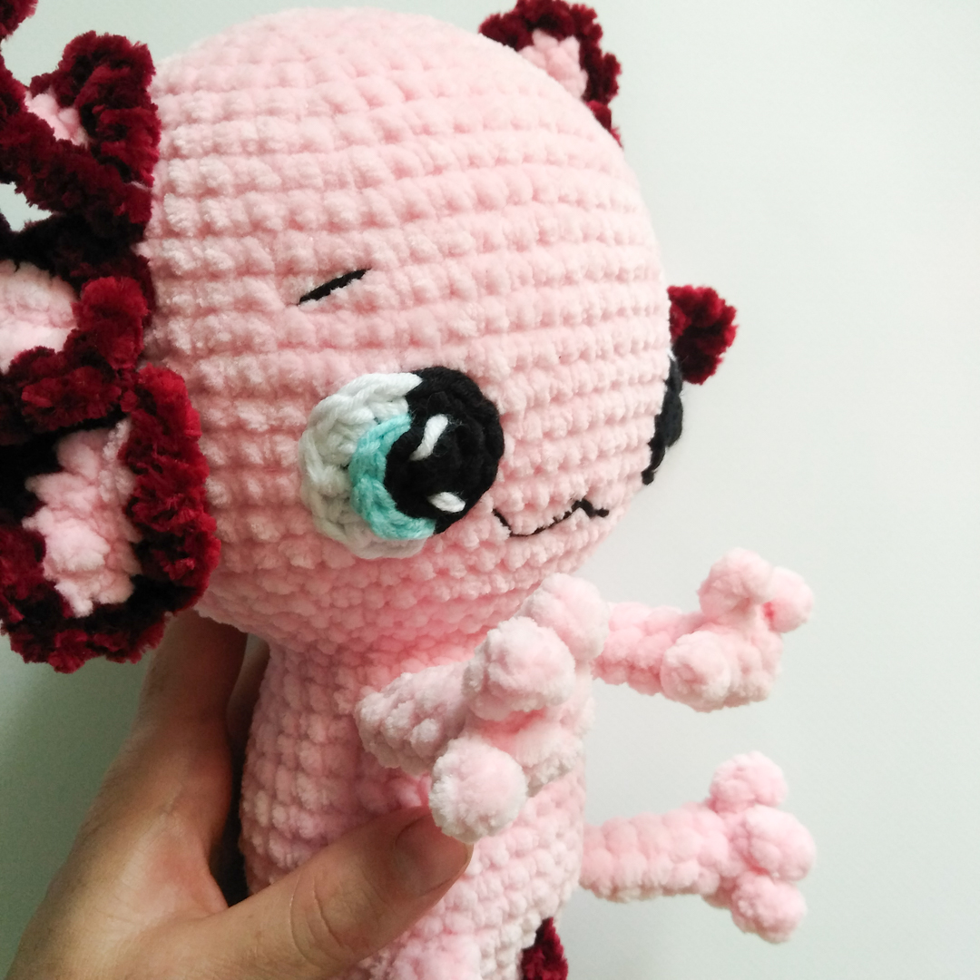 Stuffed axolotl plush toy gift