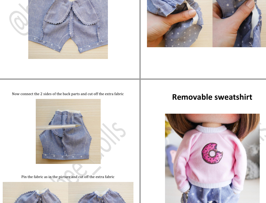 Pin on Diy doll clothes