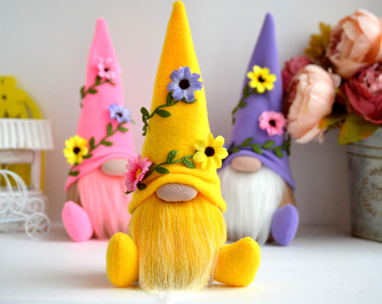 Big Easter Spring Gnome Kitchen Decor - DailyDoll Shop