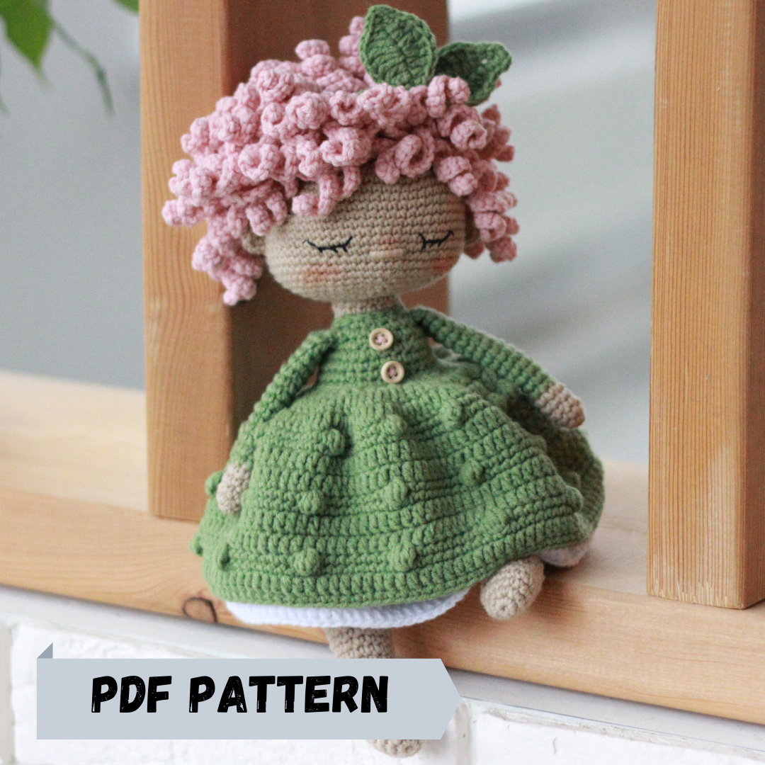 Amigurumi cute doll Sophie crochet pattern pdf 1