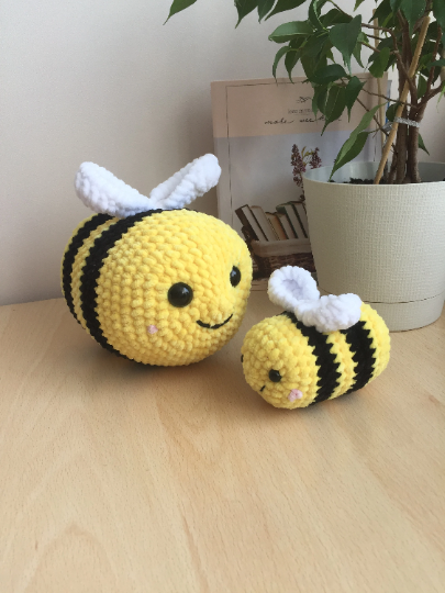 Honey Bee Toy Plush, Bumblebee Plush, Bee Bumblebee, Stuffed Bee