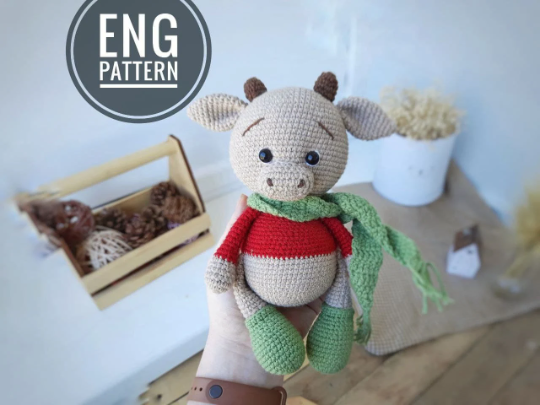 Freddy the Farmer Plushie: Free Crochet Plushie Pattern