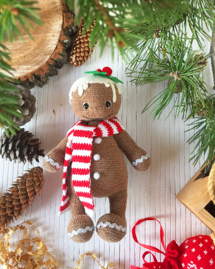 stuffed gingerbread man