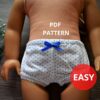 Rag dolls bloomers pattern