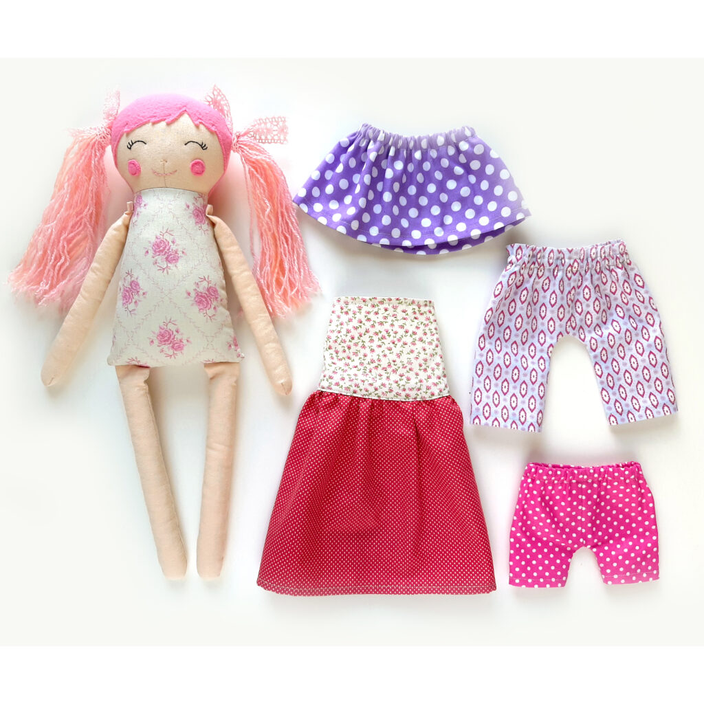 PDF Pattern 1:4 Scale 16.5 Inch Plus Size Fashion Doll 42 Cm, DIY