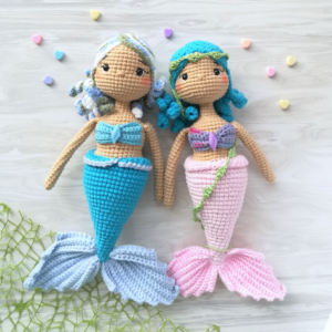 Mermaid dolls pattern