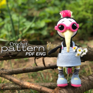 crochet pattern amigurumi rainbow bird verma toys patterns