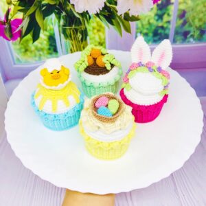 Amigurumi cupcake pattern