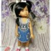Doll clothes Dianna Effner Boneka 10 "Sundress from denim"