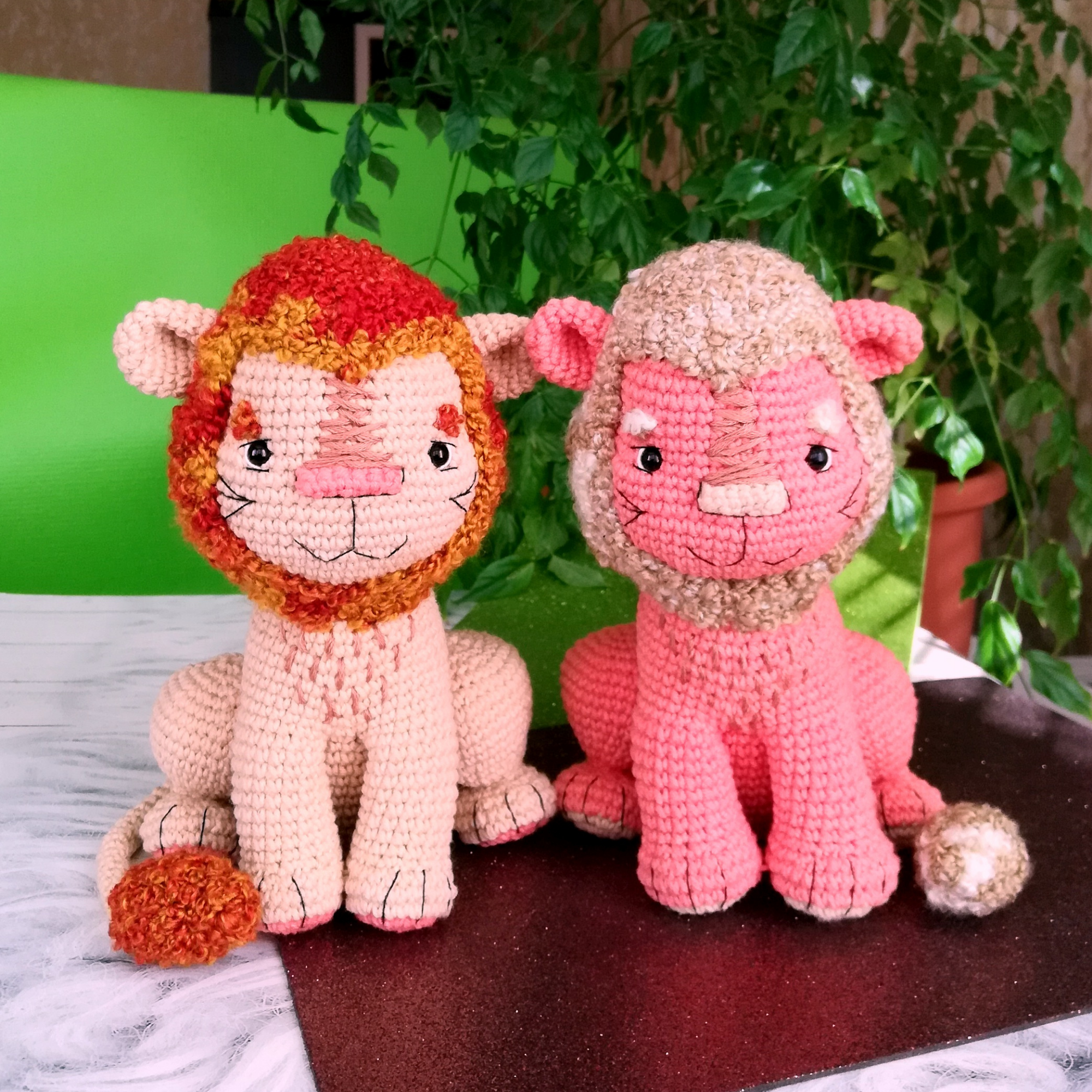 Crochet Lion Amigurumi Toy Pattern 5 Crochet lion pattern, amigurumi toy animal by CrochetToysForKids