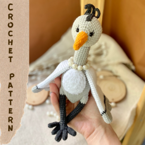 Heron crochet pattern