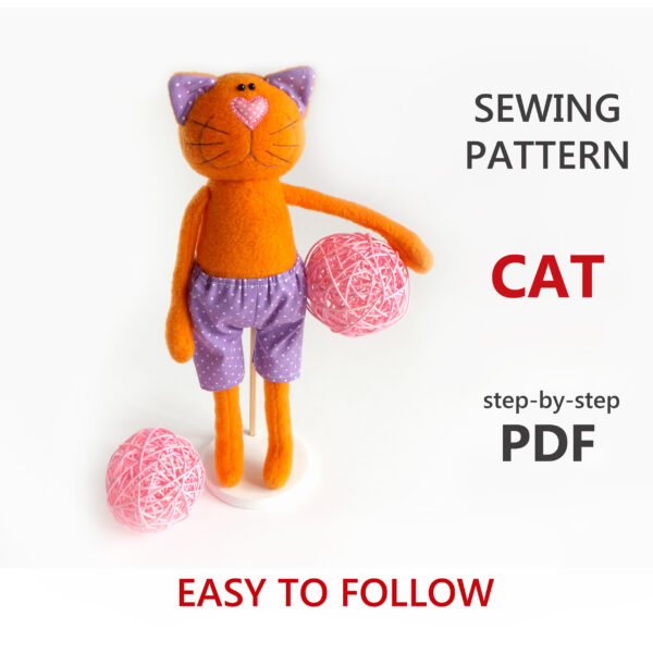 cat sewing pattern