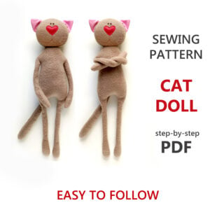 cat sewing pattern