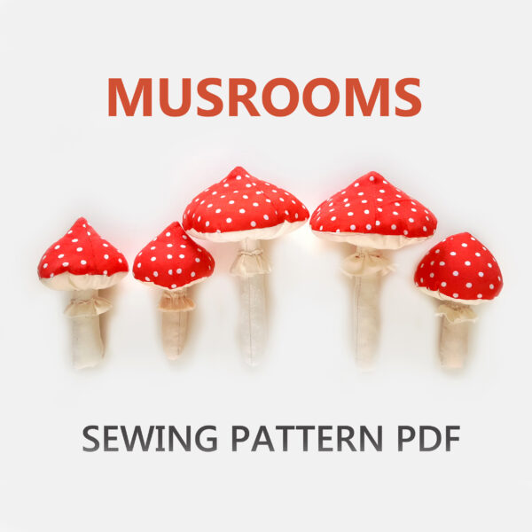 mushroom sewing pattern