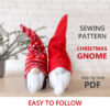 Christmas Gnome sewing pattern