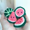 Crochet PATTERN Watermelon slices