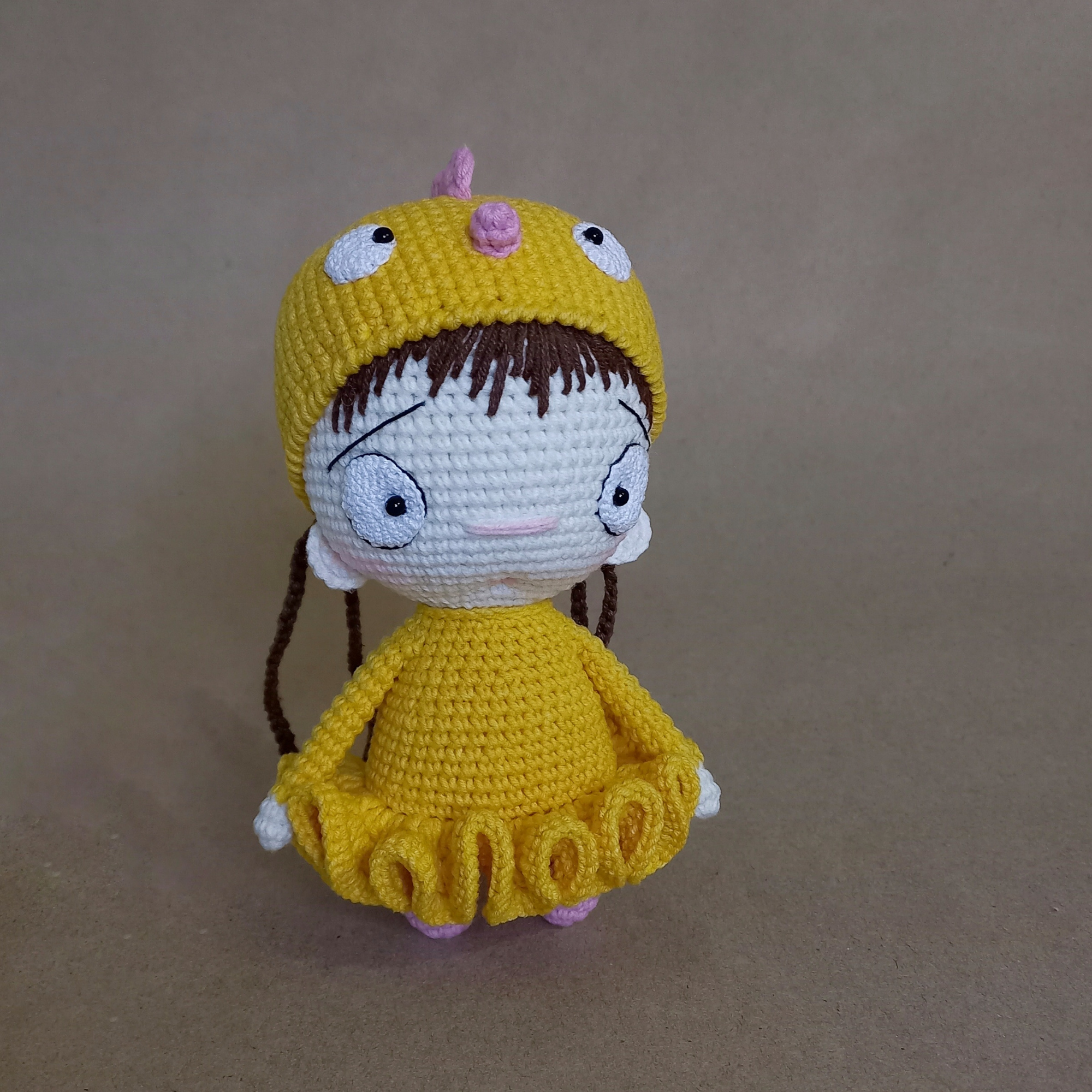 Baby chick doll crochet pattern amigurumi momzombiedoll humans 1 Baby chick crochet pattern humans