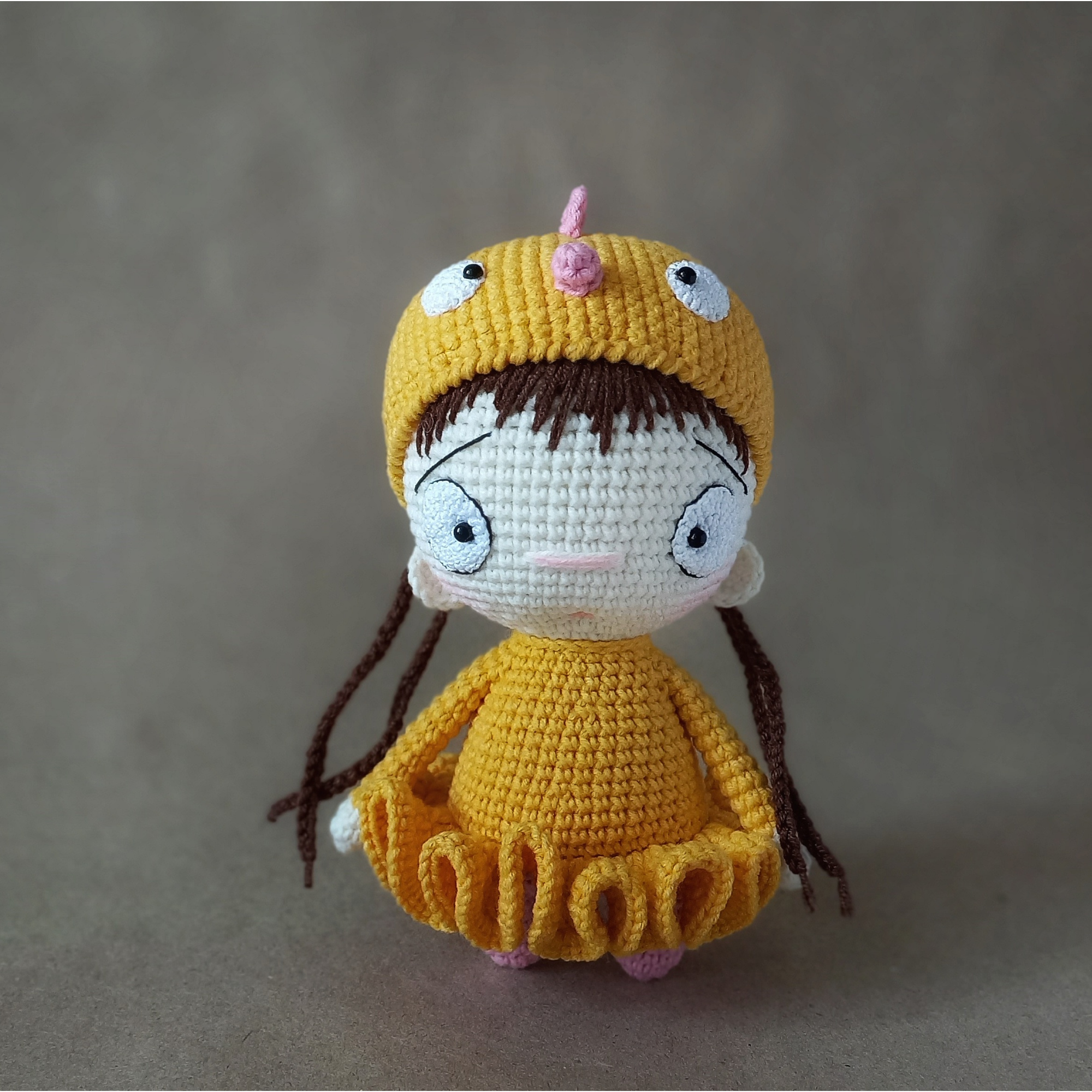 Baby chick doll crochet pattern amigurumi momzombiedoll humans 2 Baby chick crochet pattern humans