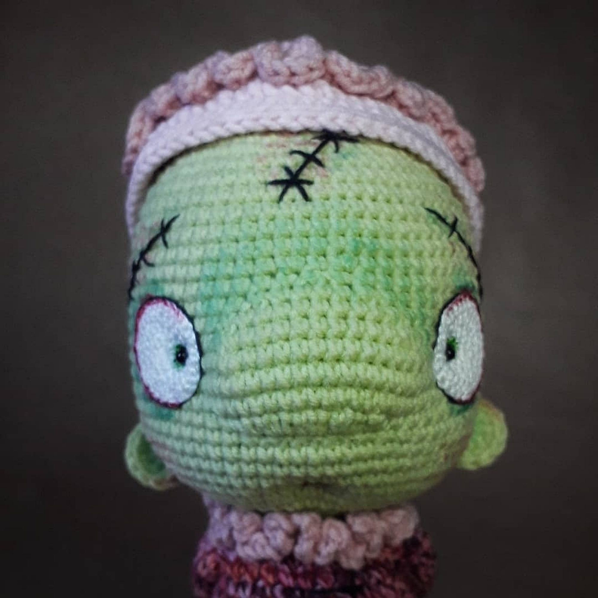 Baby zombie crochet pattern halloween toy momzombiedoll humans 4 Baby zombie humans