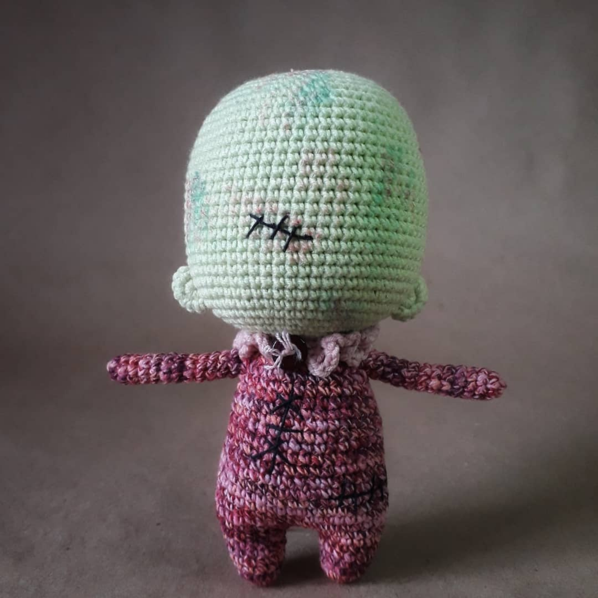 Baby zombie crochet pattern halloween toy momzombiedoll humans 3 Baby zombie humans