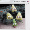 x-mas tree crochet pattern