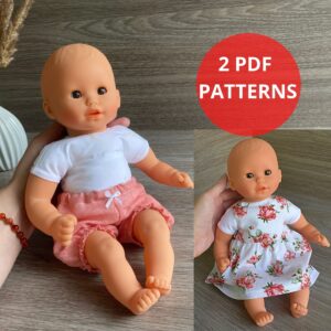 12 inch corolle doll clothes pattern