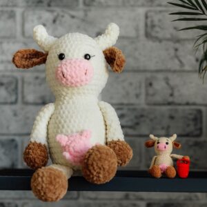 crochet cute cow