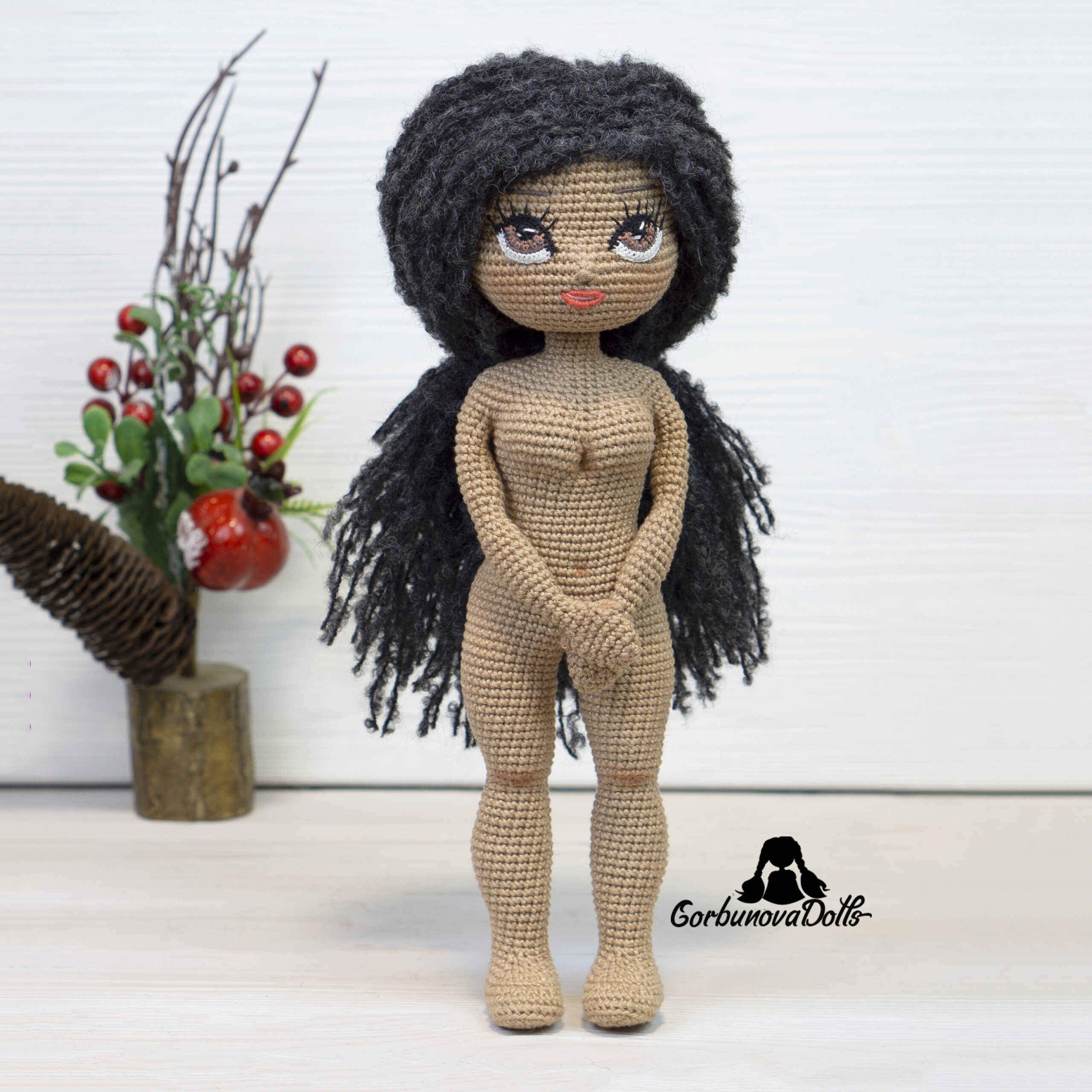 Crochet Doll Pattern With Clothes Michelle, Amigurumi Doll Pattern