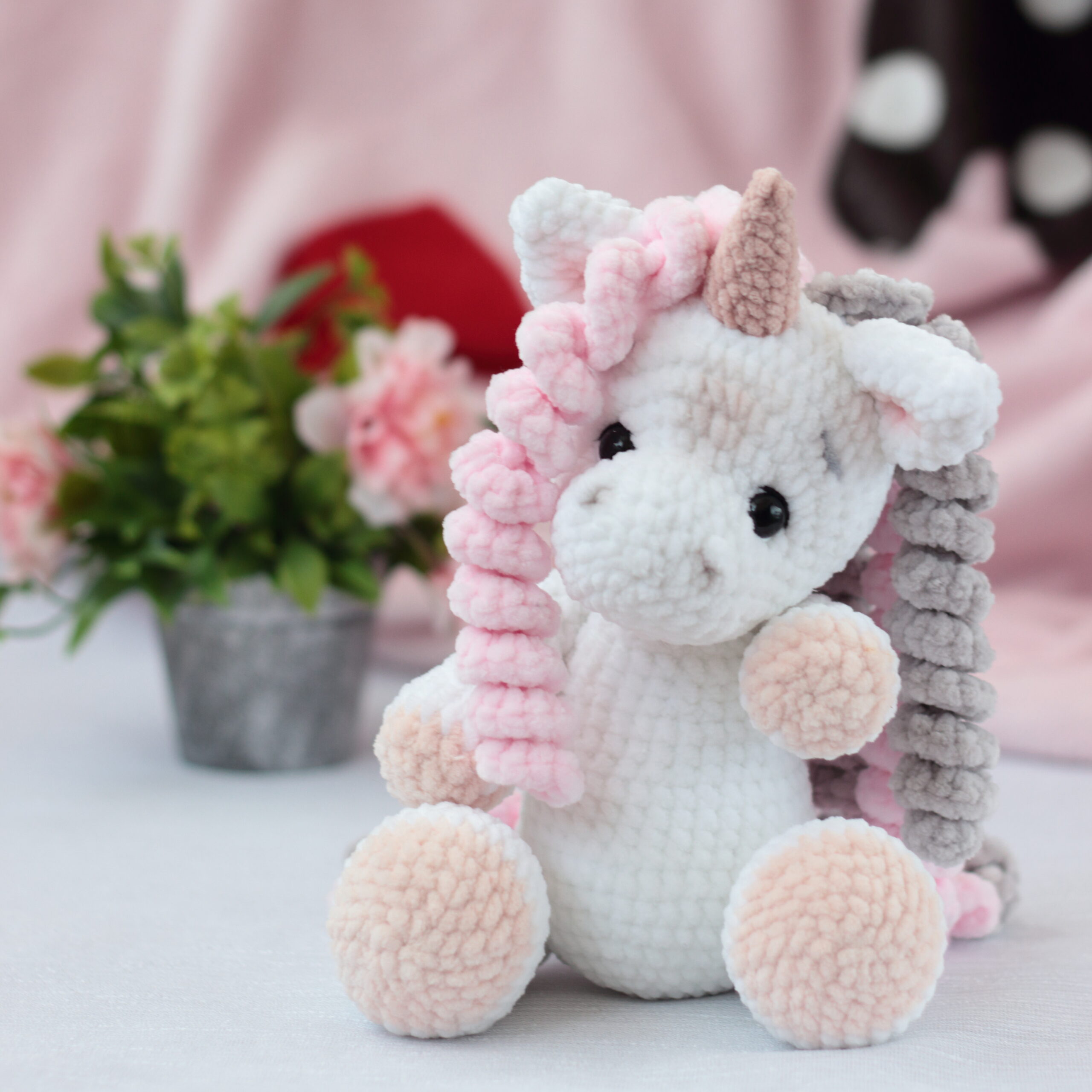 Crochet Unicorn PATTERN PDF, Plush pattern, Rainbow plush unicorn 1 1400000065 scaled