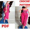 Crochet PATTERN overall for dolls