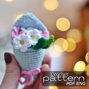 crochet pattern amigurumi spring bouquet verma toys patterns