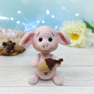 modèle de crochet cochon