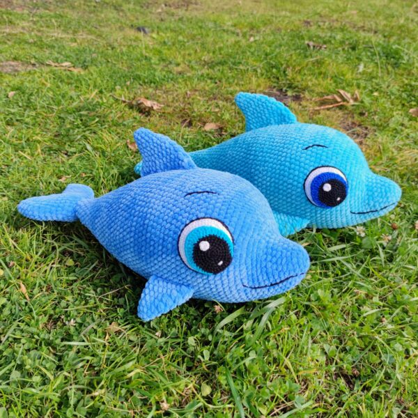 Crochet Plush Stitch toy pattern, amigurumi blue alien - DailyDoll Shop