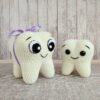 Crochet tooth pattern by Goozelltoys