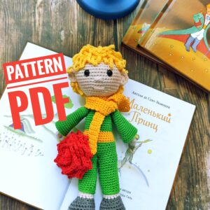 Little Prince Crochet Pattern, Amigurumi Little Prince