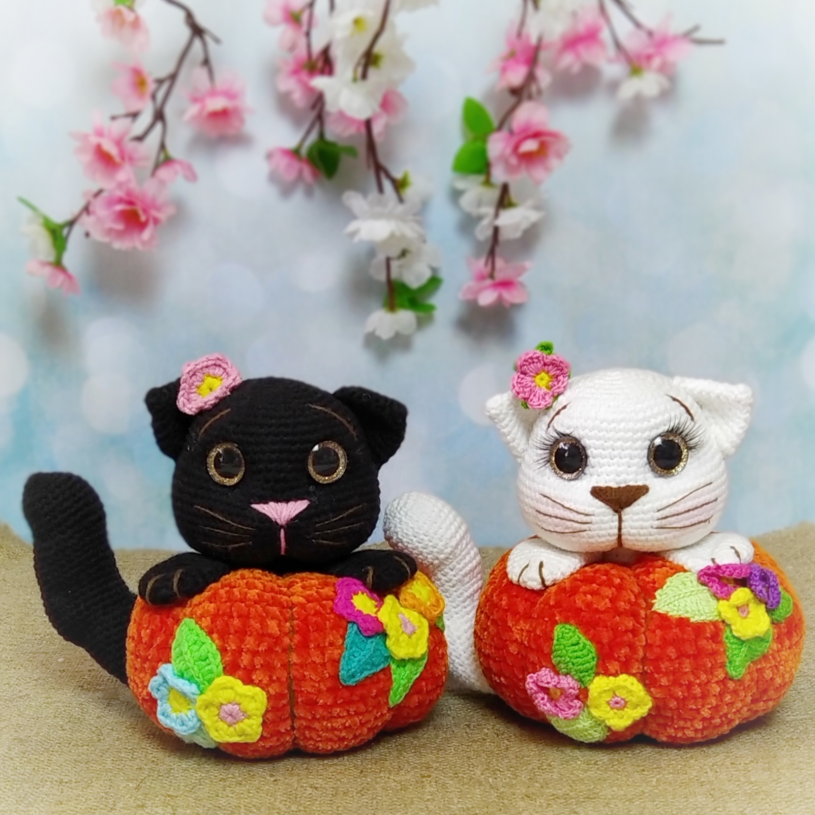 cat crochet pattern halloween 1648537440687