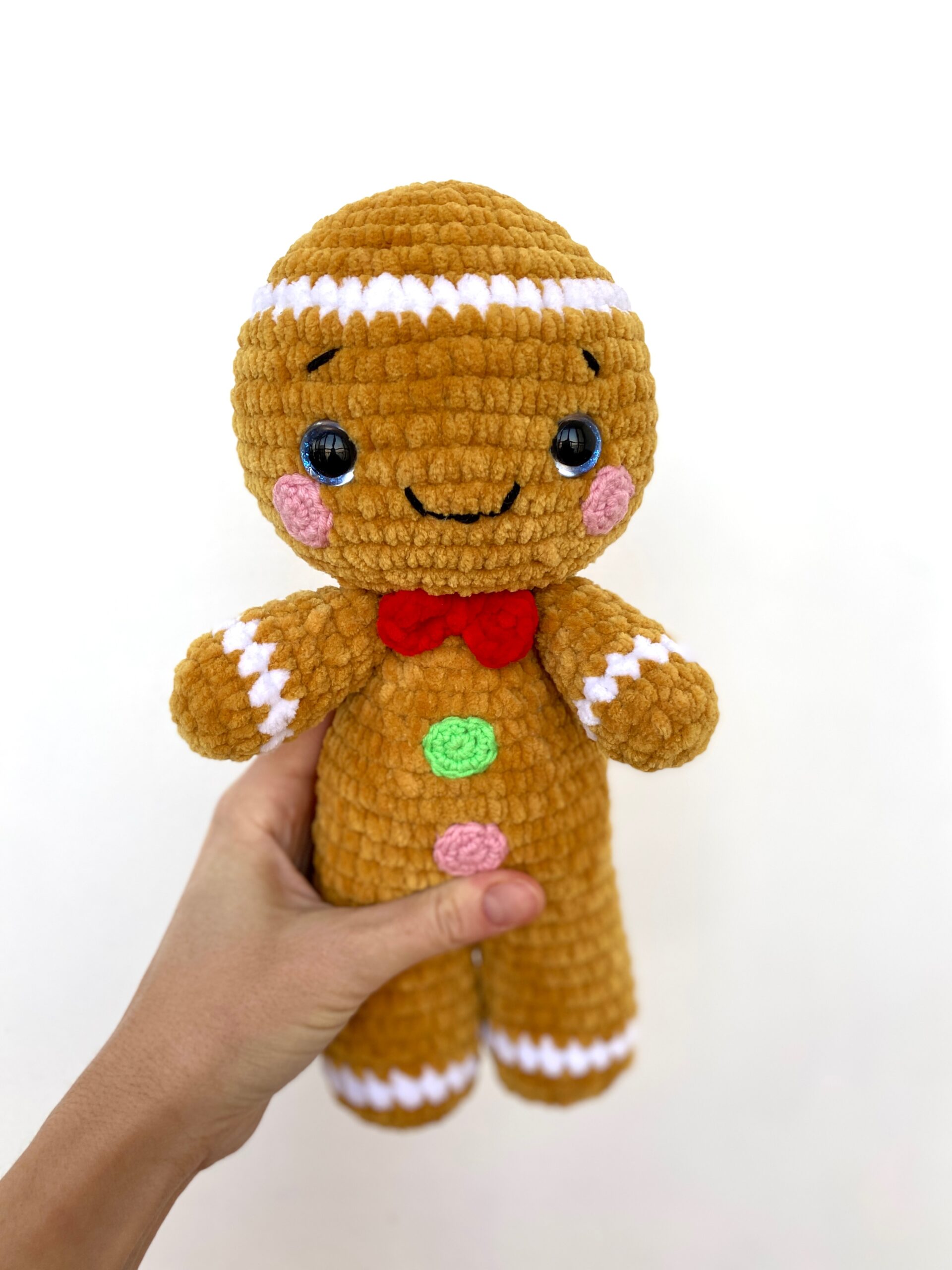 Gingerbread Man Amigurumi Kit