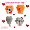 Glasses holder cat crochet pattern