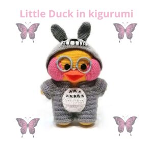 Little Duck in kigurumi crochet pattern
