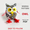 owl sewing pattern