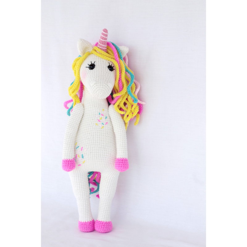 Unicorn pdf amigurumi crochet pattern - DailyDoll Shop